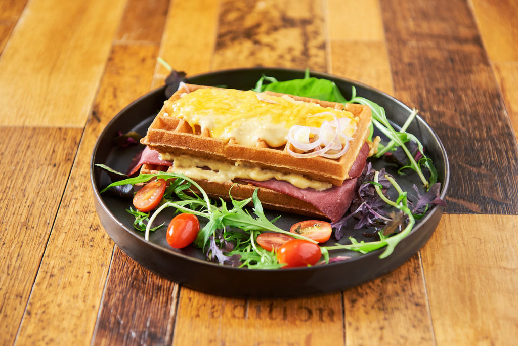 mega gauffre socca croque monsieur