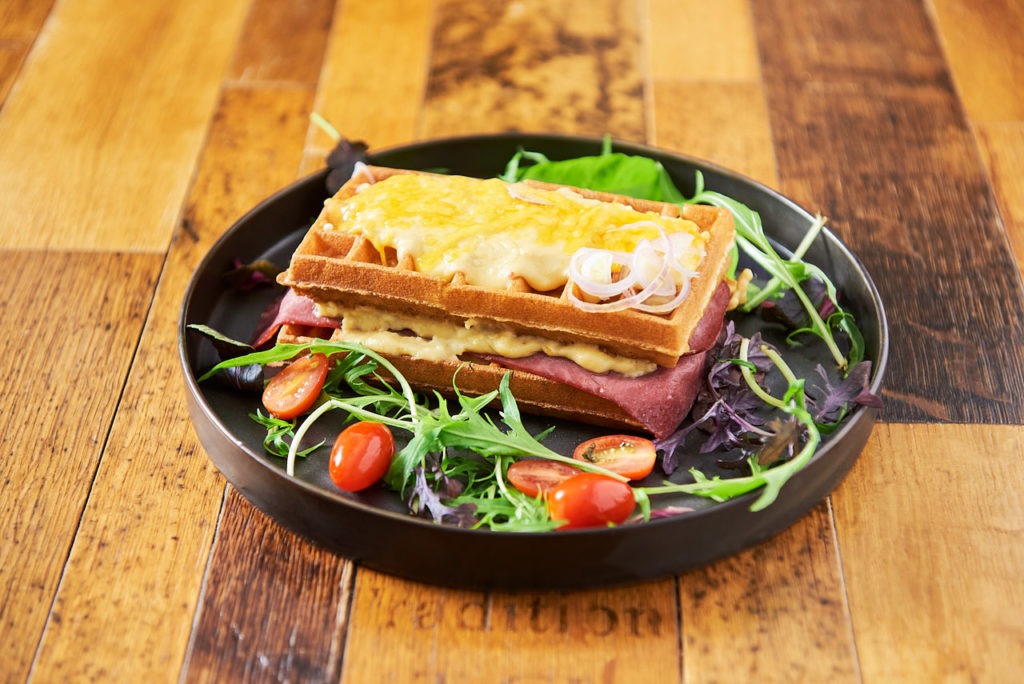 mega gauffre socca croque monsieur